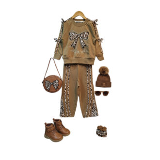 بلوز شلوار پنبه دورس دخترانه