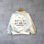 بلوز نقلی باکسی طرح پیس  Peace دورس پنبه 9 ماه تا 3 سال - تصویر 5