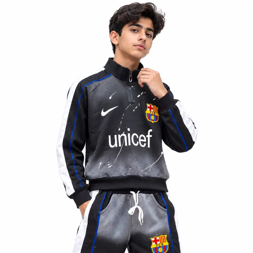 Set Barca (1) ست نیم زیپ بارسا