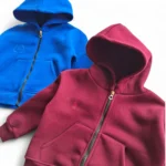 سویشرت نقلی داخل کرک دورس سه نخ زرشکی/آبی سایز1 تا 4 سال - تصویر 5